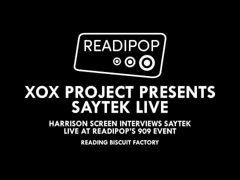 XOX Project Presents: Saytek TR-909 Interview | Live at Readipop's 909 Event