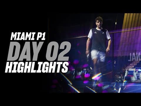 Miami Premier Padel P1 Day 2 - Round of 32 - Men's Highlight
