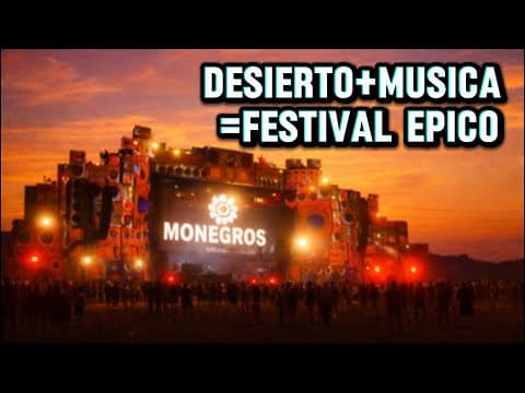 EL FESTIVAL MÁS EXTREMO AL QUE HE IDO 😵💫 | MONEGROS: 22 HORAS EN EL DESIERTO