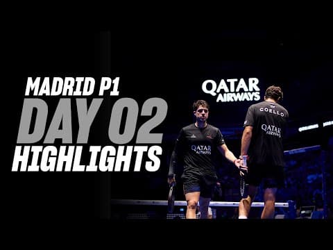 Madrid Premier Padel P1: Day 2 - Men's Highlight
