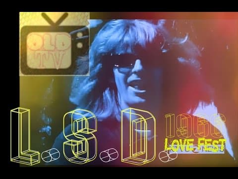 LSD Love Pageant Rally, Haight-Ashbury - Oct 1966 TV News (archival)