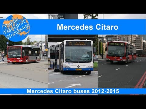 Mercedes Citaro buses part 2 (2012-2015)