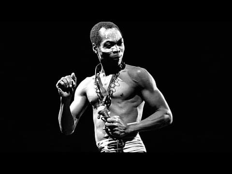 Fela Kuti is the first African given a Lifetime Grammy