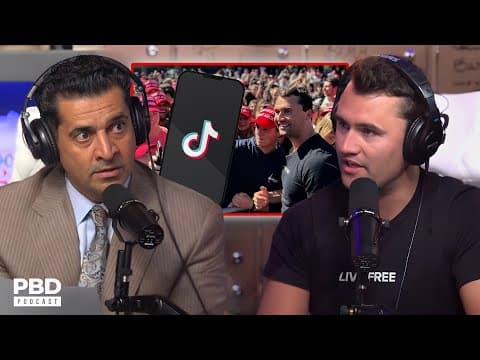 Explaining his TikTok strategy on the PBD Podcast