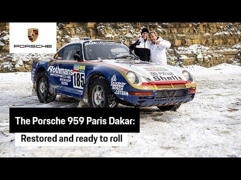 The Porsche 959 Paris Dakar - part 6: restoration complete
