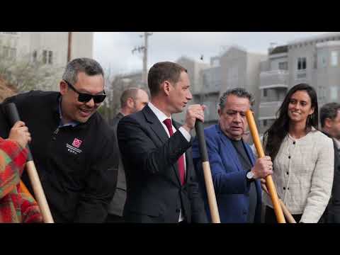Groundbreaking for affordable housing on South Van Ness