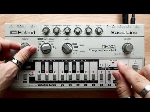 The machines that made house - the Roland TB-303