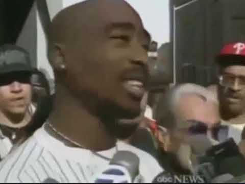 Interviewed on the courthouse steps in Manhattan