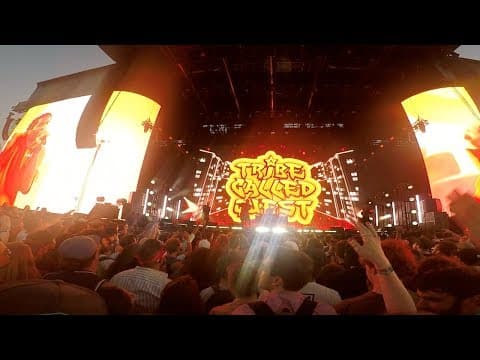 A TRIBE CALLED QUEST LIVE FULL SET [HD] PANORAMA FESTIVAL NEW YORK CITY 8/30/17