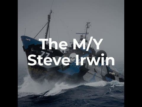 Tribute to the M/Y Steve Irwin