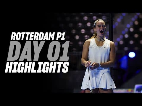 Rotterdam Premier Padel P1: Day 1 - Women's Highlight