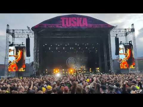 Biggest Wall of Death during 'Parkway Drive - Bottom Feeder' in TUSKA 2024