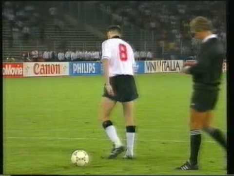 England's first penalty heartbreak - Turin 1990