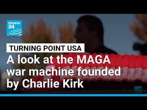 France 24 profiles Turning Point USA as a political machine
