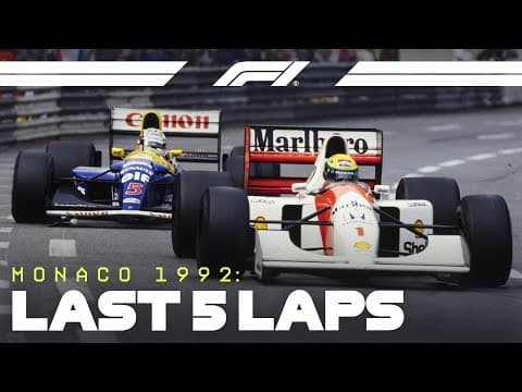 Mansell vs Senna - Monaco 1992