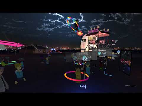 The virtual playa in VR - 2020
