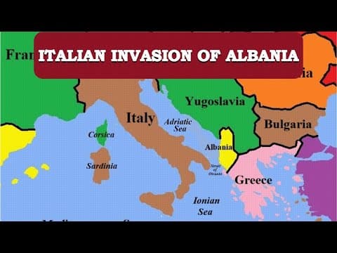 Italian Invasion of Albania (1939)