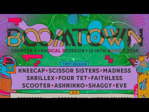Boomtown 2026 in Clips with Madness, Ren, Scooter and Vengaboys