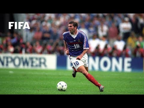 Zidane - two heads, one trophy