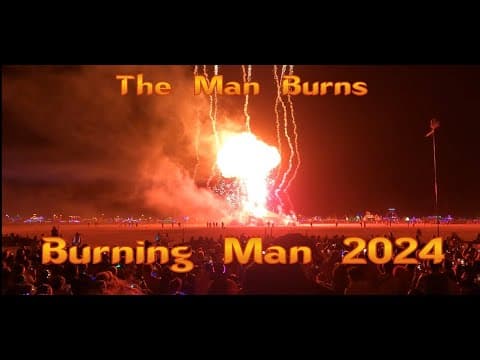 The Man Burns in 4K - 2024