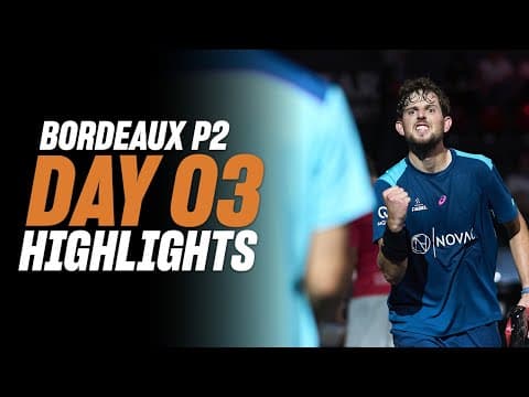 Bordeaux Premier Padel P2: Day 3 - Round of 16 - Men's Highlight