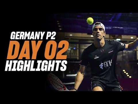 Germany Premier Padel P2: Day 2 - Men's Highlight