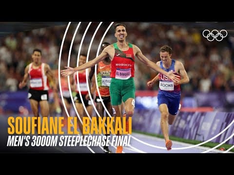 2024 El Bakkali Defends the Steeplechase