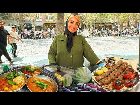 IRAN’S CRAZIEST BAZAAR | LARGEST Street Food Tour in Tehran 🇮🇷