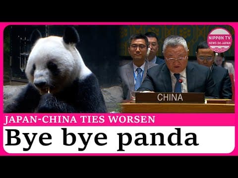 Japan prepares to give up its pandas