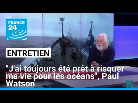 Entretien avec Paul Watson: "j'ai toujours été prêt à risquer ma vie pour les océans"