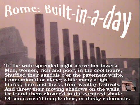 Rome Built in a Day - Wheel of Time, 1999