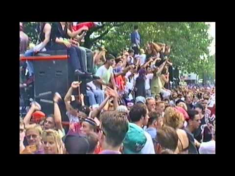 Loveparade 1993 - Berlin Kurfürstendamm - 45 Minutes with original sound
