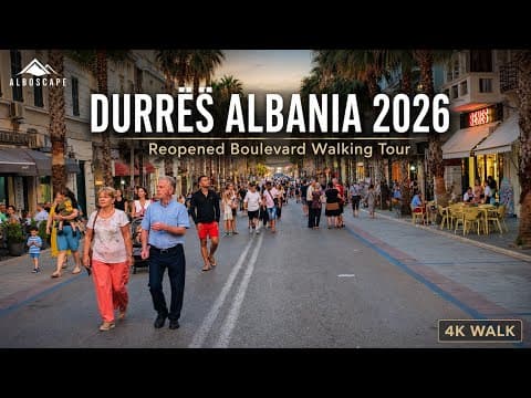 Durrës Albania 2026 | Walking Tour