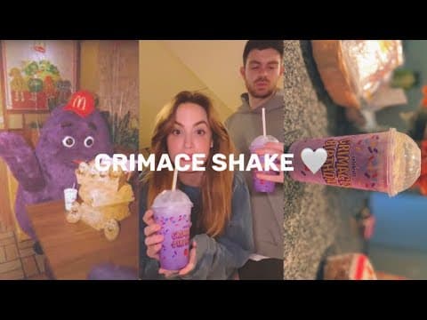 Grimace Shake horror trend