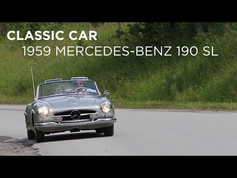 A 1959 190 SL driven