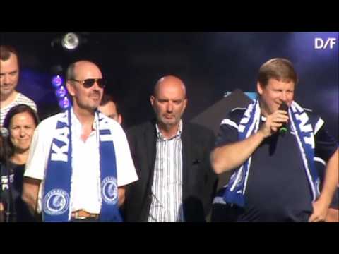 ploeg voorstelling van A.A. Gent op de Gentse feesten 2016