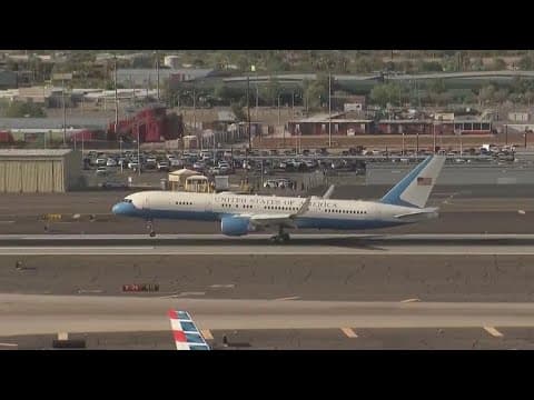 Charlie Kirk's body returns to Arizona aboard Air Force Two