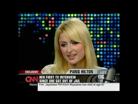 Paris Hilton - Larry King interview