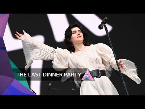 The Last Dinner Party at Glastonbury