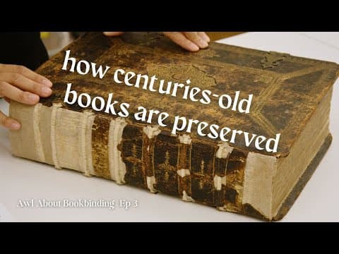 Behind the craft of conserving rare books