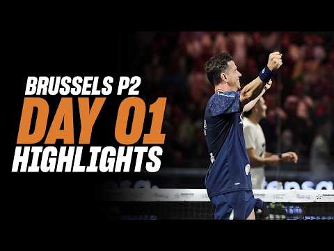 Brussels Premier Padel P2: Day 1 - Men's Highlights