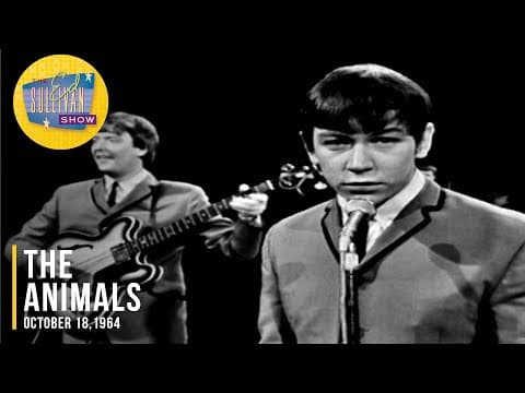 The Animals perform House Of The Rising Sun on The Ed Sullivan Show