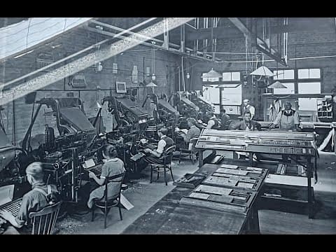 A tour of the Penrith print museum