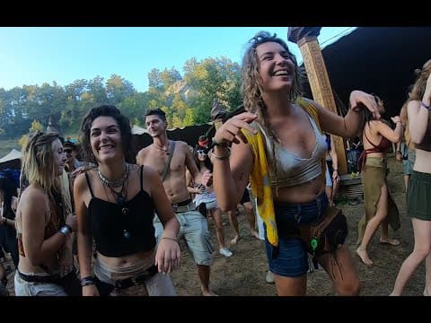 Dancing at the downtempo stage