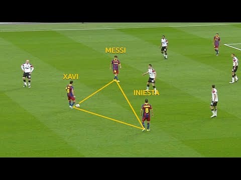 Messi, Xavi, and Iniesta schooled Manchester United in the UCL final.