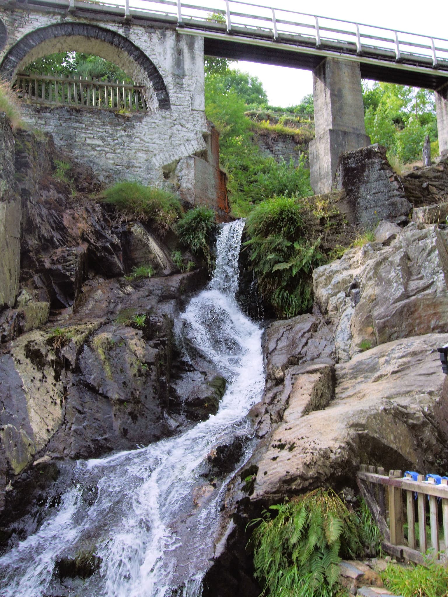 Waterwheel Viaduct, Laxey, Isle Of Man.