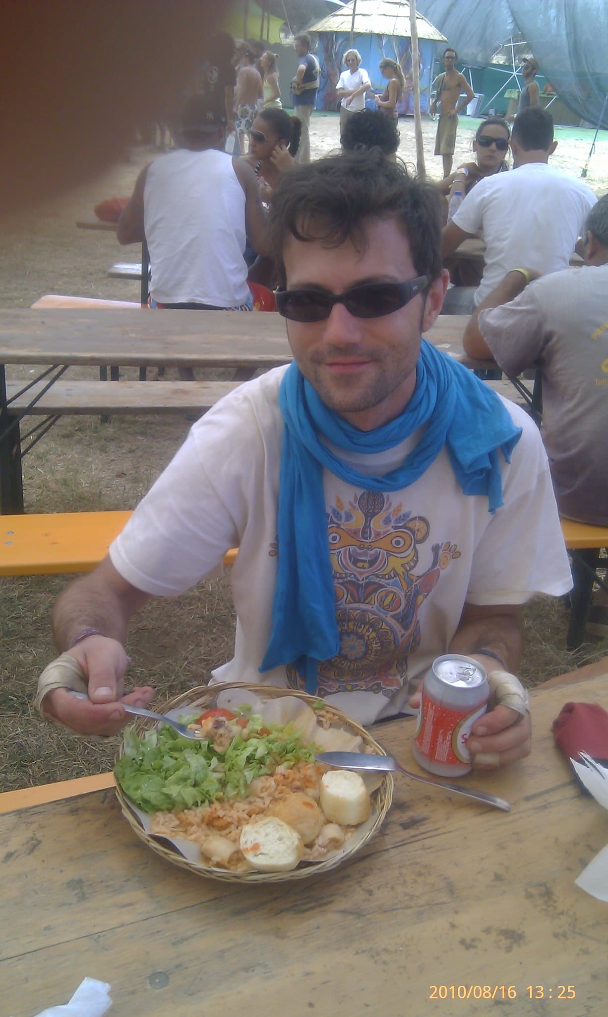 Lunch at, second view, Boom 2010