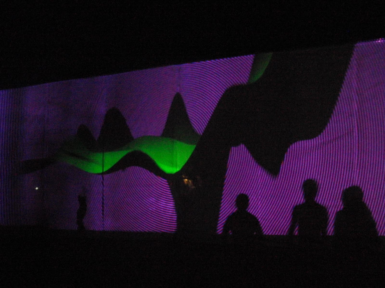 Photon visual installation, second view, Boom 2010