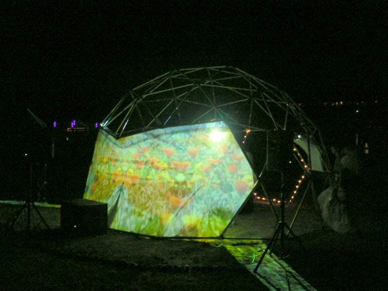 U.D.O. audiovisual installation, Boom 2006