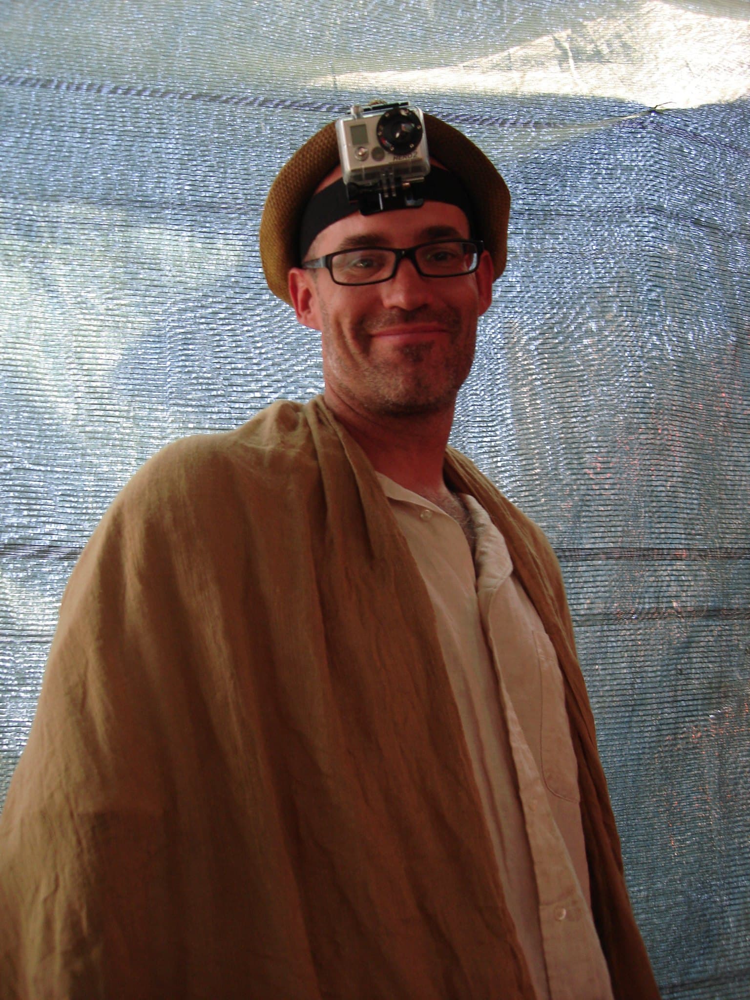Mitch is ready to start filming, Boom 2012